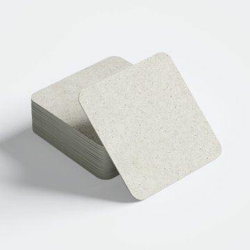 Белый гладкий