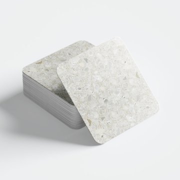 Полированный белый